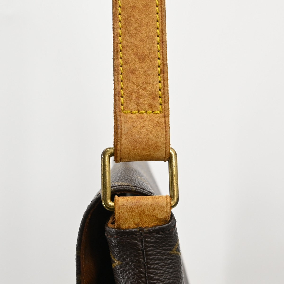 Louis Vuitton Musette Salsa Handbag Monogram Canvas Brown Canvas Shoulder Bag Bag (Pre-Owned)