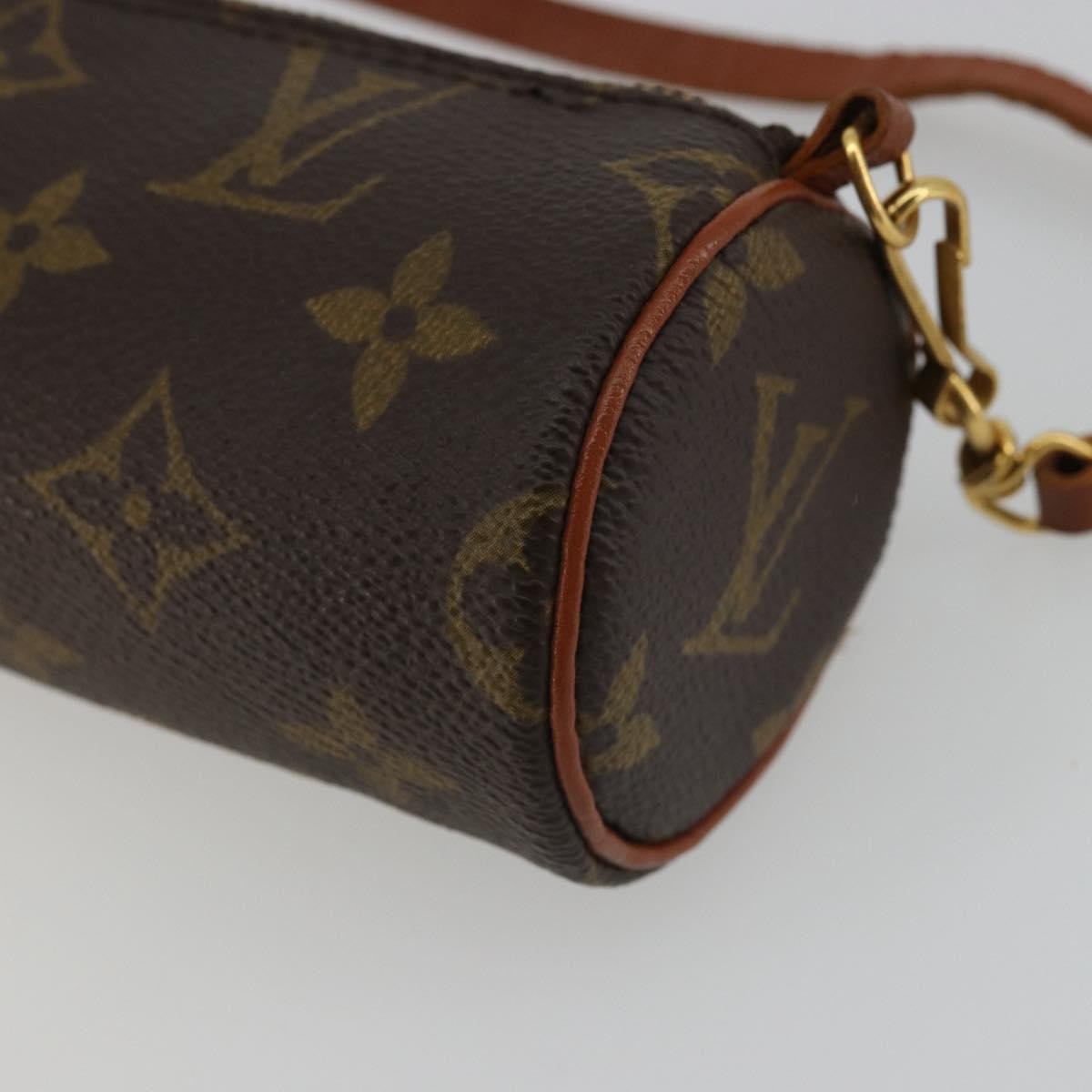Louis Vuitton Papillon Pochette Monogram Canvas Brown Canvas Clutche & Pouche Bag (Pre-Owned)