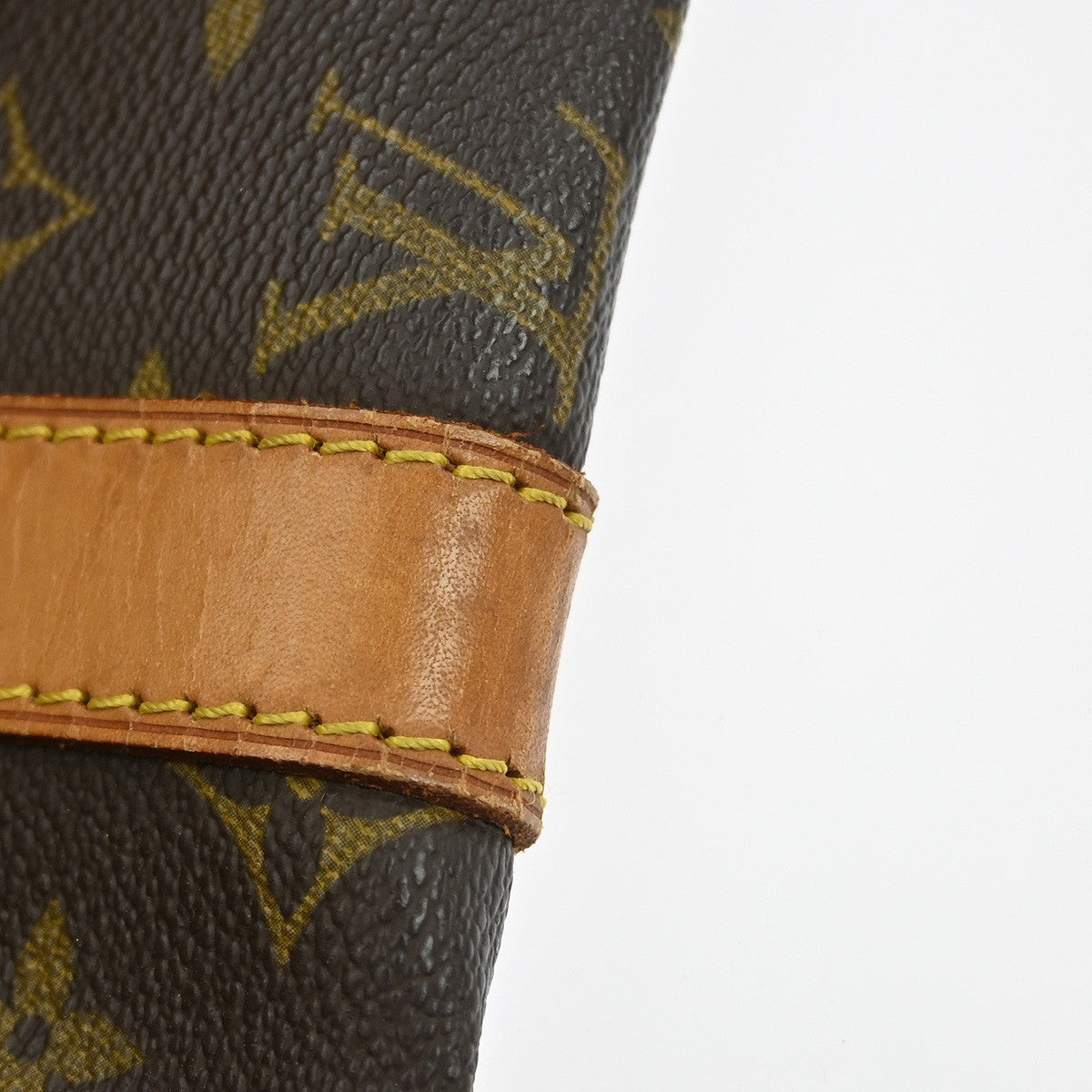 Louis Vuitton Keepall Bag Monogram Canvas Brown Canvas Travel Bag Bag (Pre-Owned)