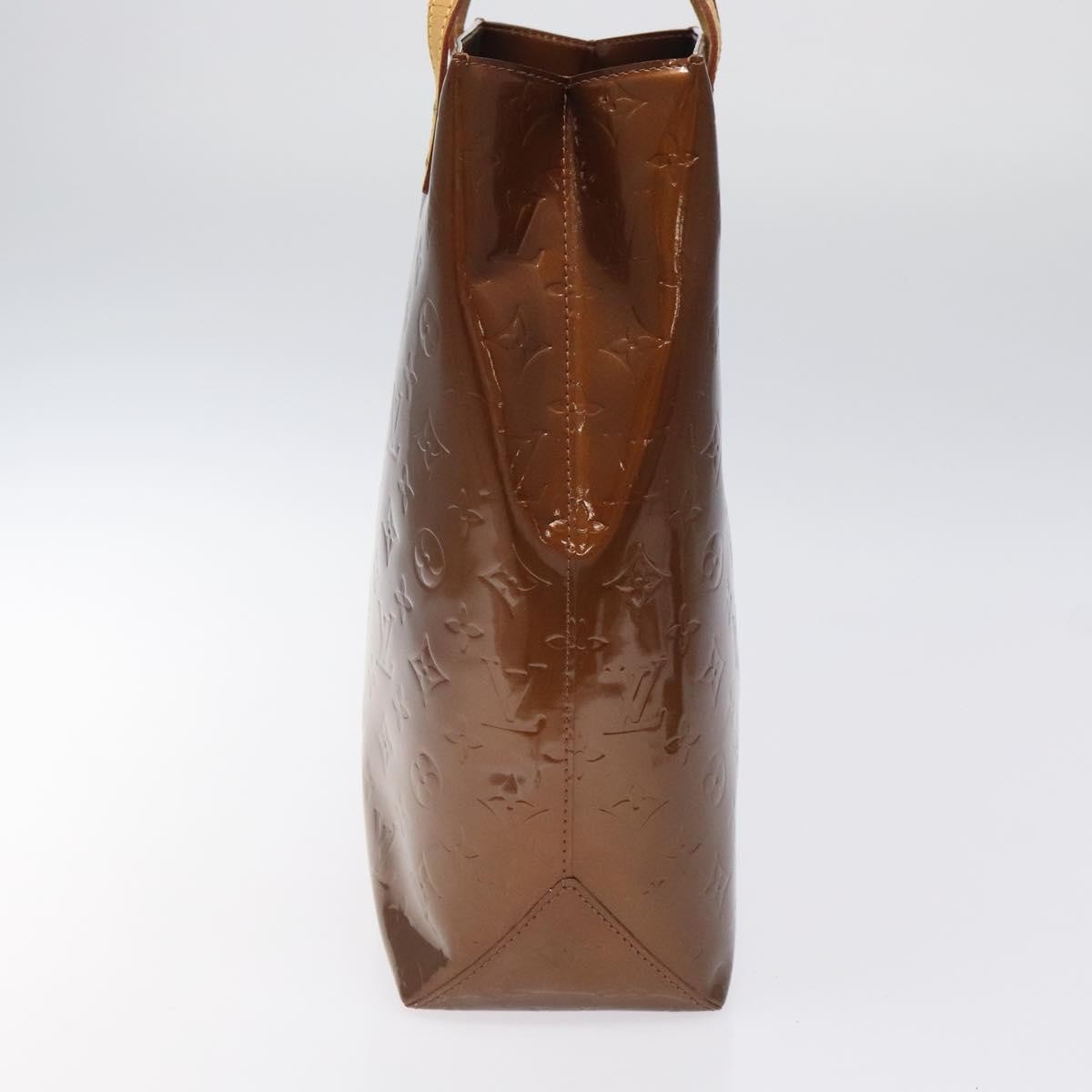 Louis Vuitton Reade Handbag Monogram Vernis Brown Patent_Leather Handbag (Pre-Owned)