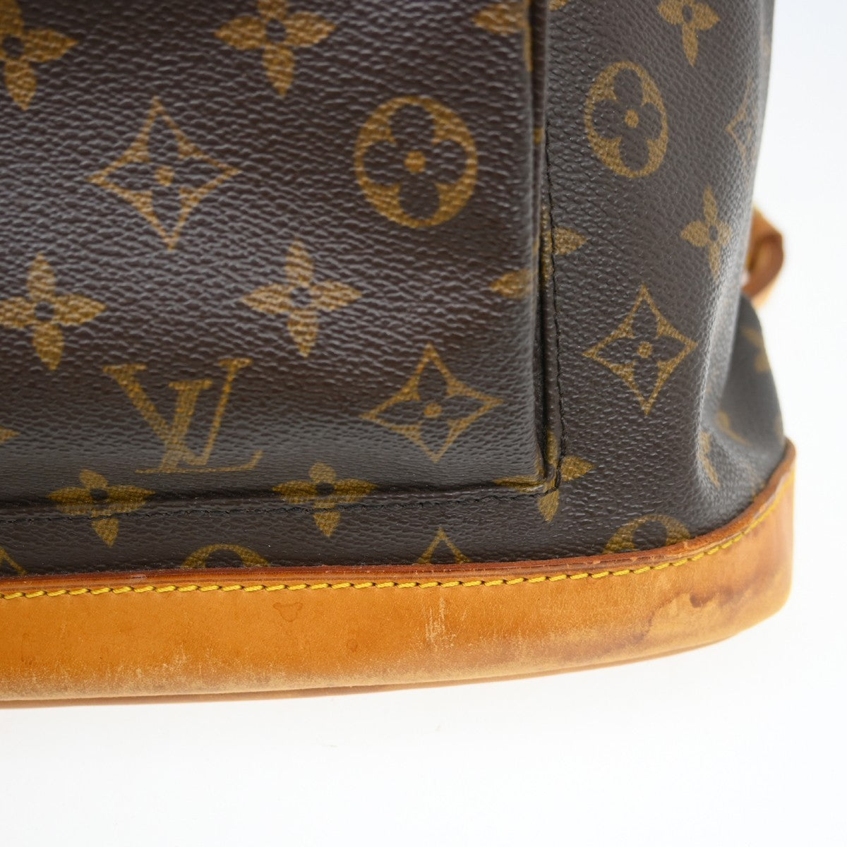 Louis Vuitton Vintage Montsouris Backpack Monogram Canvas Brown Canvas Backpack Bag (Pre-Owned)