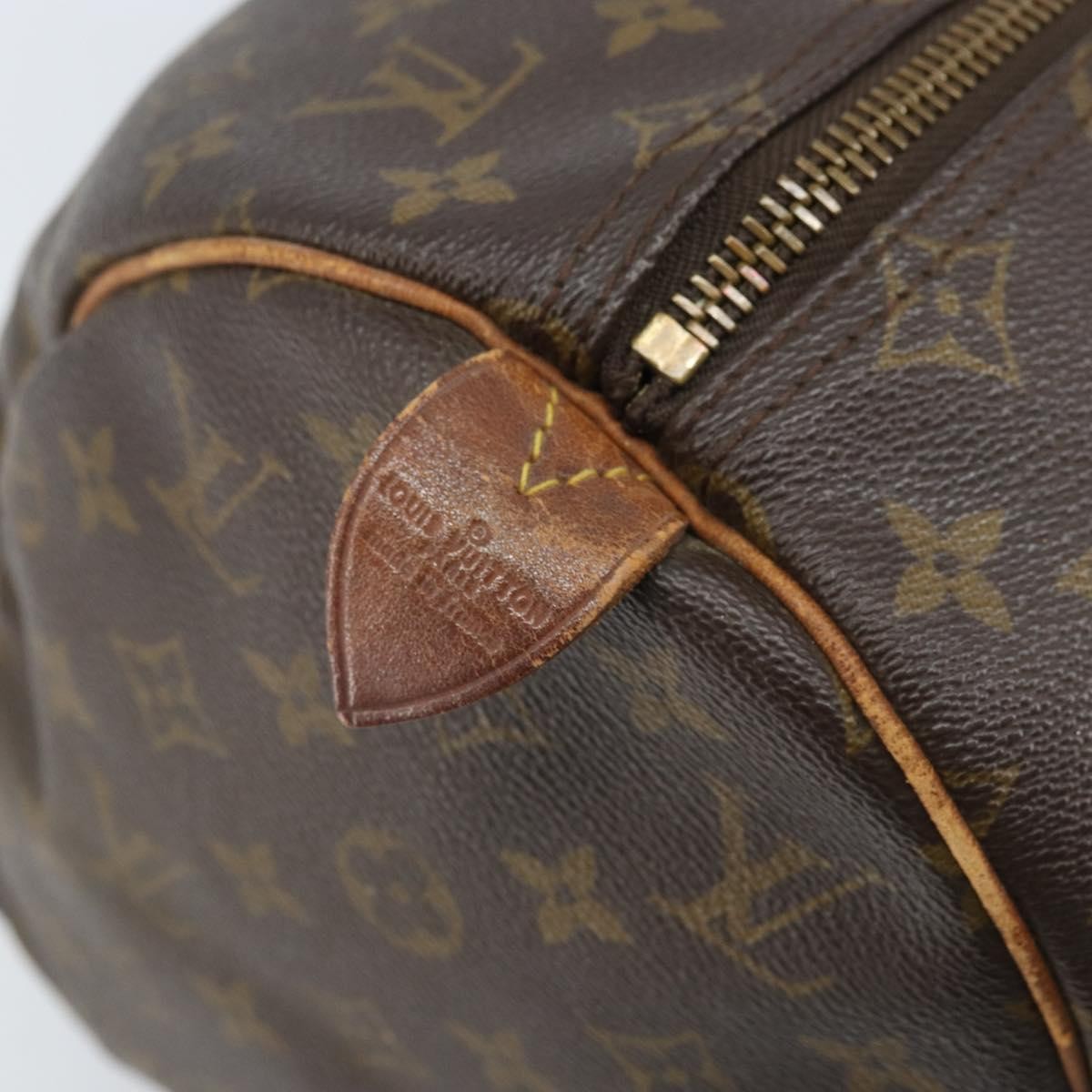 Louis Vuitton Keepall Bag Monogram Canvas Brown Canvas Travel Bag Bag (Pre-Owned)