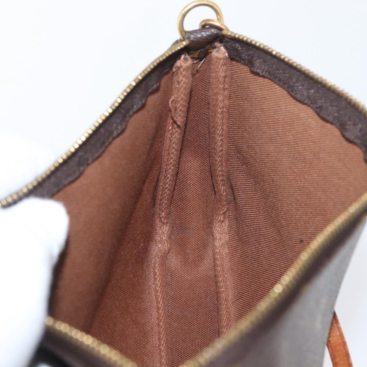 Louis Vuitton Pochette Accessoires Nm Monogram Canvas Brown Canvas Clutche & Pouche Bag (Pre-Owned)