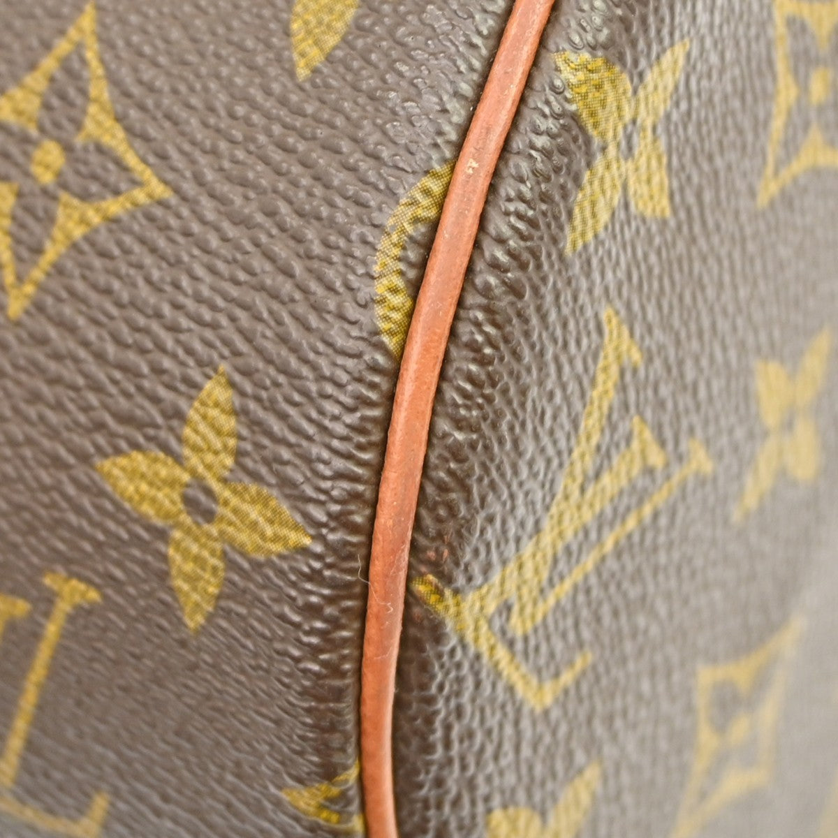 Louis Vuitton Papillon Handbag Monogram Canvas Brown Canvas Handbag (Pre-Owned)