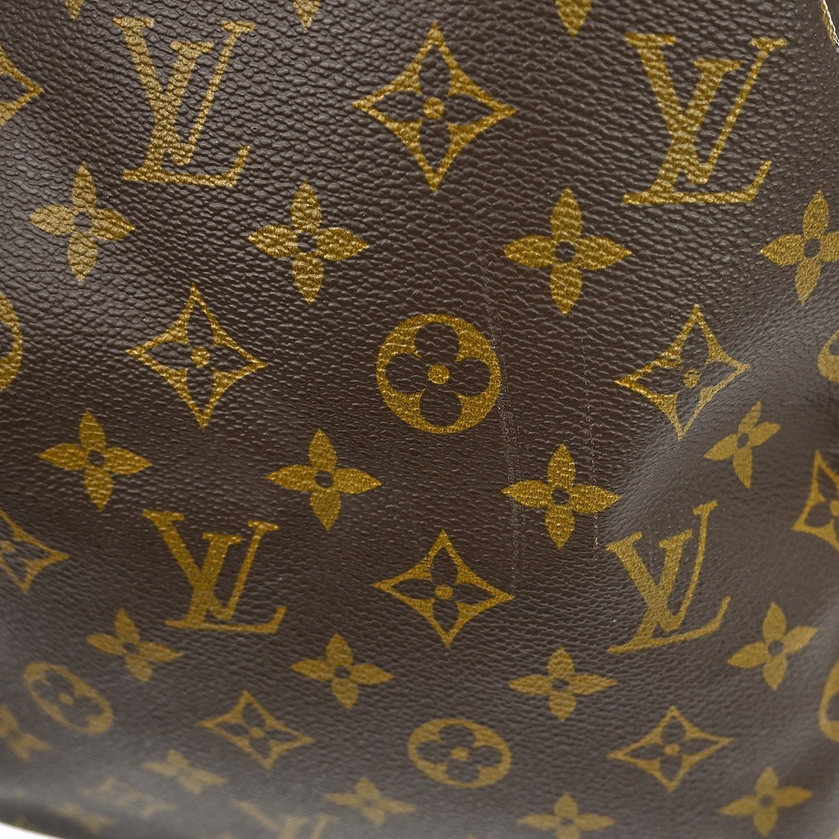 Louis Vuitton Keepall Bag Monogram Canvas Brown Canvas Travel Bag Bag (Pre-Owned)