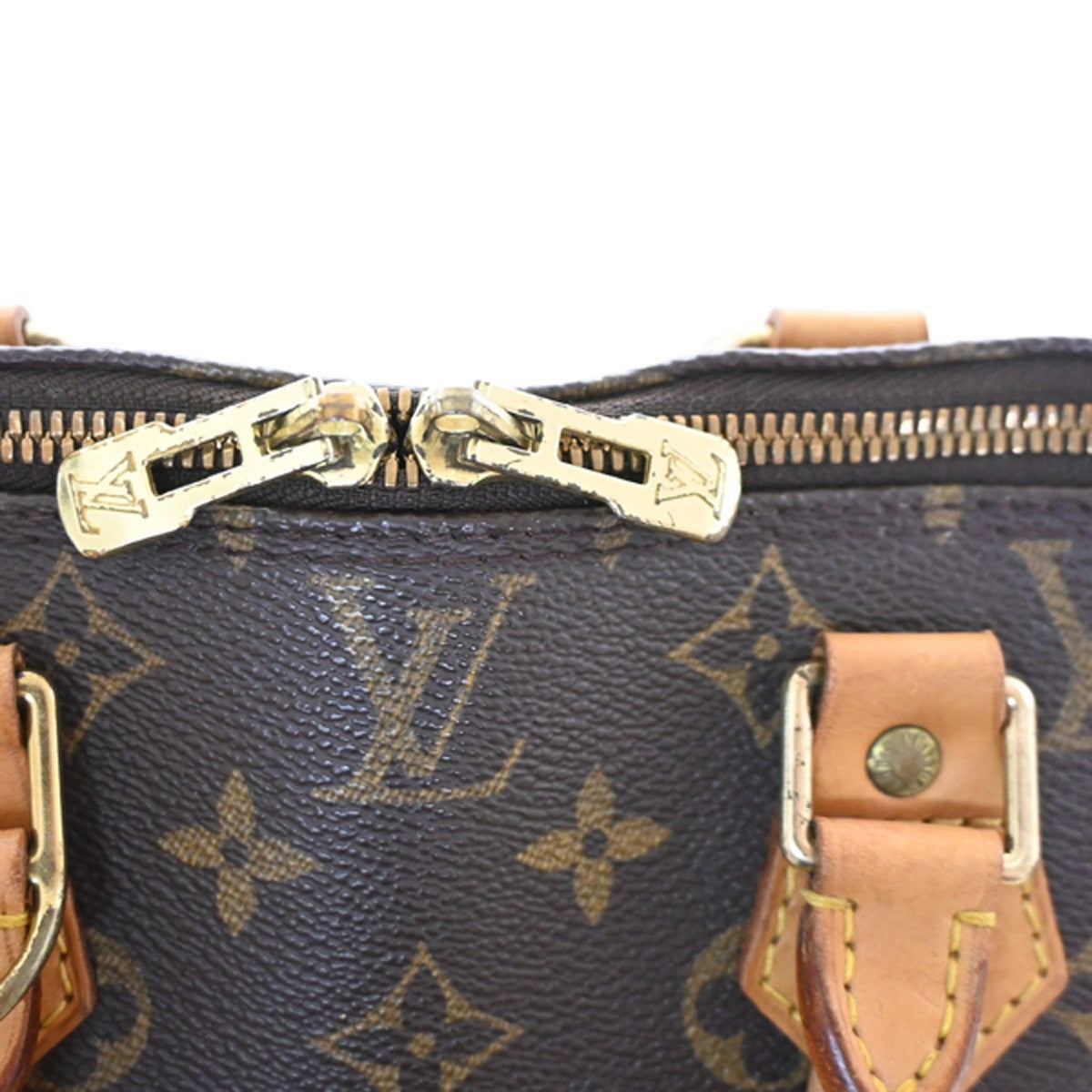 Louis Vuitton Alma Handbag Monogram Canvas Brown Canvas Handbag (Pre-Owned)