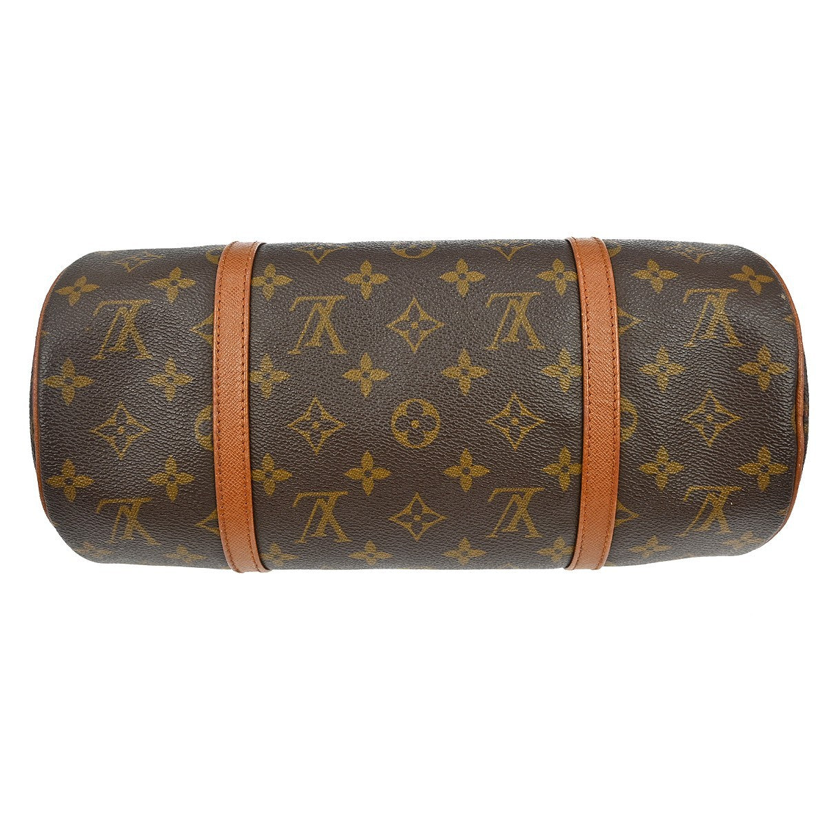 Louis Vuitton Papillon Handbag Monogram Canvas Brown Canvas Handbag (Pre-Owned)