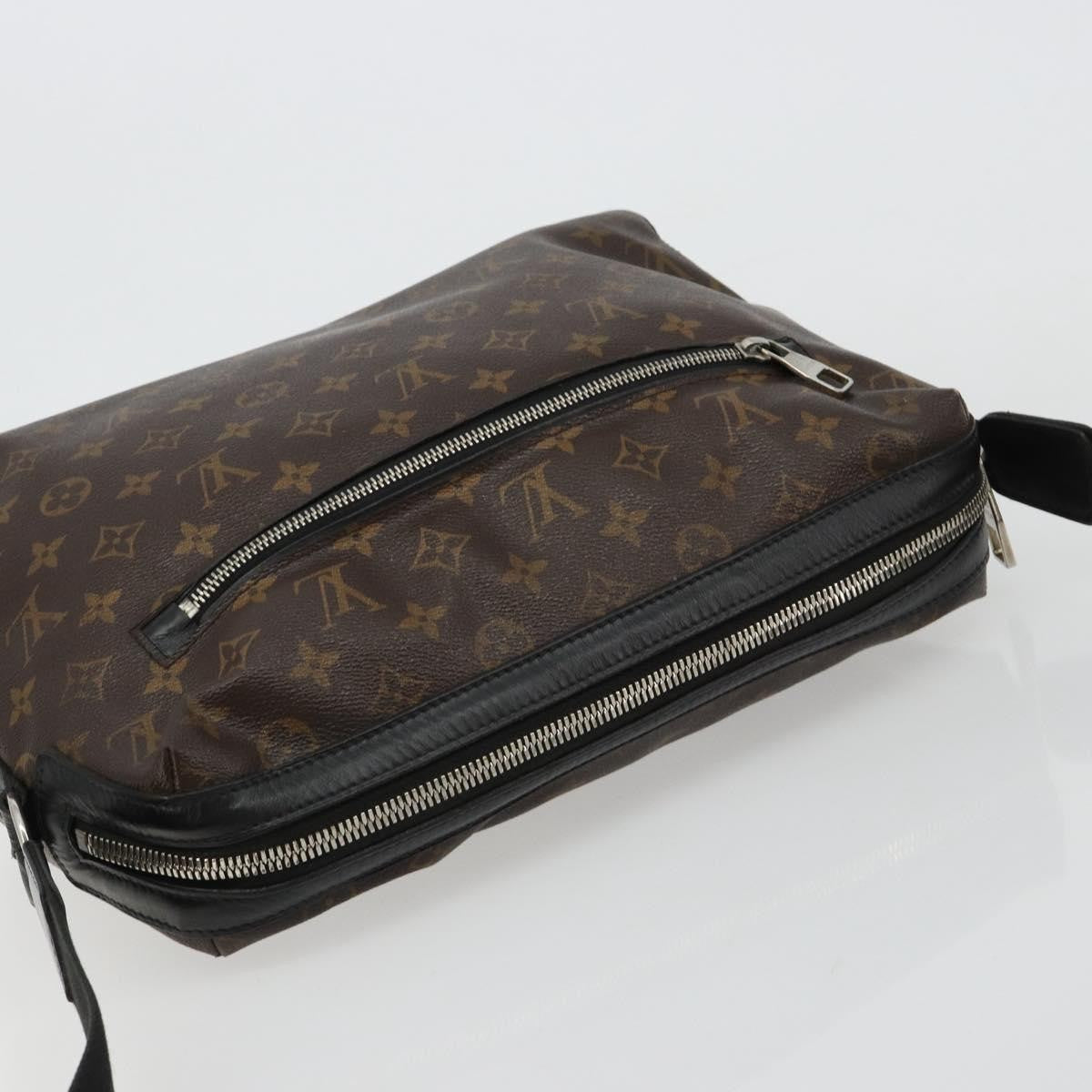 Louis Vuitton Torres Handbag Macassar Monogram Canvas Brown Canvas Shoulder Bag Bag (Pre-Owned)
