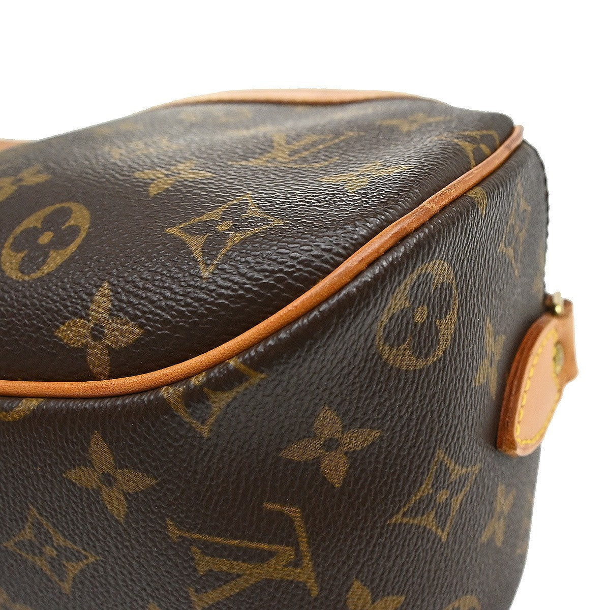 Louis Vuitton Blois Handbag Monogram Canvas Brown Canvas Shoulder Bag Bag (Pre-Owned)
