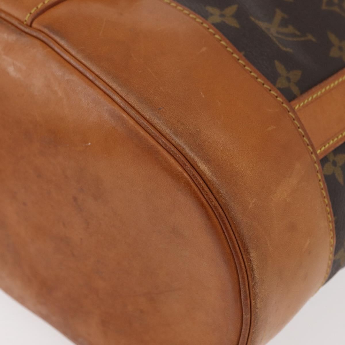 Louis Vuitton Randonnee Backpack Monogram Canvas Brown Canvas Shoulder Bag Bag (Pre-Owned)