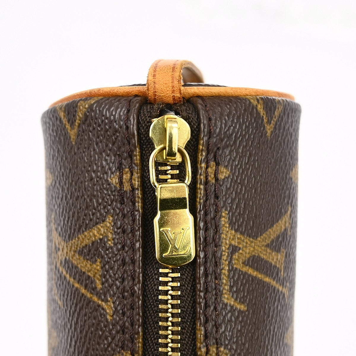Louis Vuitton Papillon Pochette Monogram Canvas Brown Canvas Clutche & Pouche Bag (Pre-Owned)