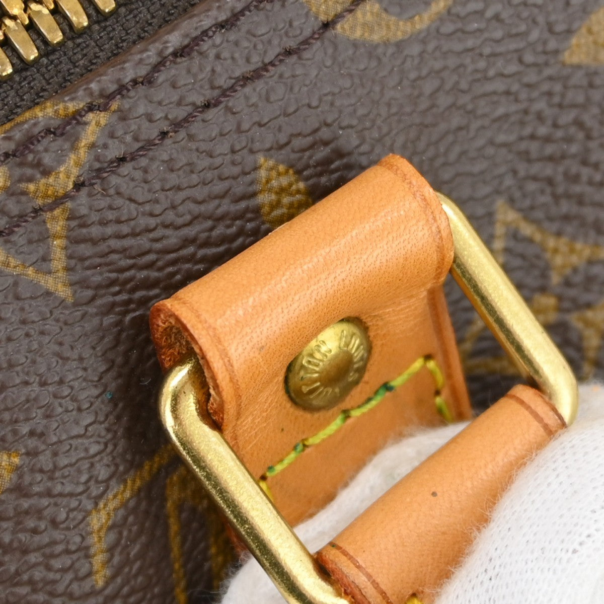 Louis Vuitton Keepall Bandouliere Bag Monogram Canvas Brown Canvas Travel Bag Bag (Pre-Owned)