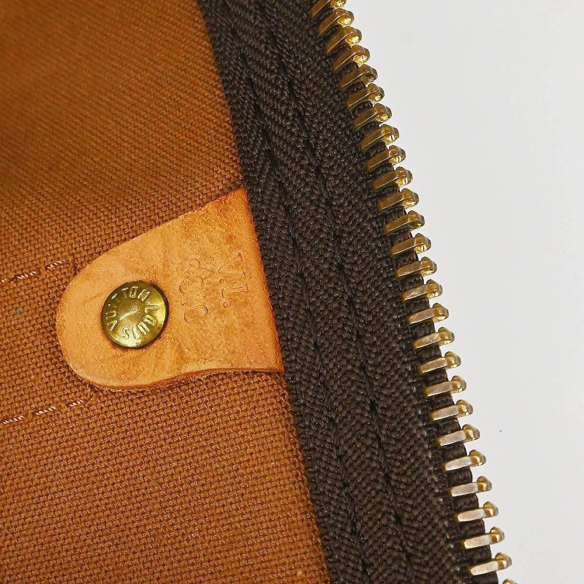 Louis Vuitton Keepall Bag Monogram Canvas Brown Canvas Travel Bag Bag (Pre-Owned)