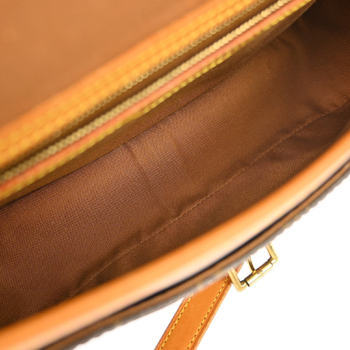 Louis Vuitton Sologne Handbag Monogram Canvas Brown Canvas Shoulder Bag Bag (Pre-Owned)