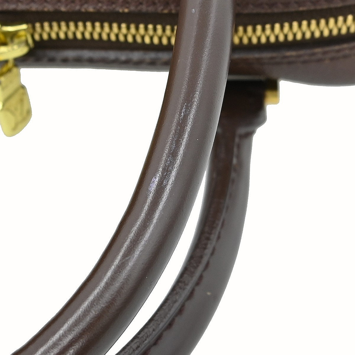Louis Vuitton Brera Handbag Damier Brown Canvas Handbag (Pre-Owned)