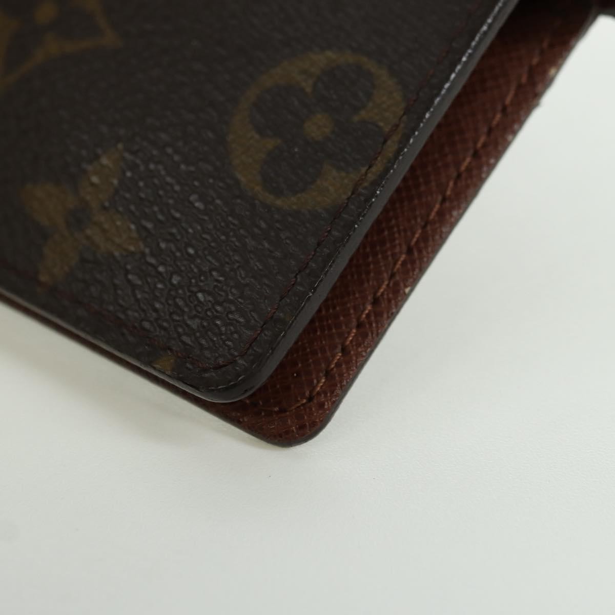 Louis Vuitton Agenda Cover Monogram Panda Brown Canvas Wallets Accessory (Pre-Owned)