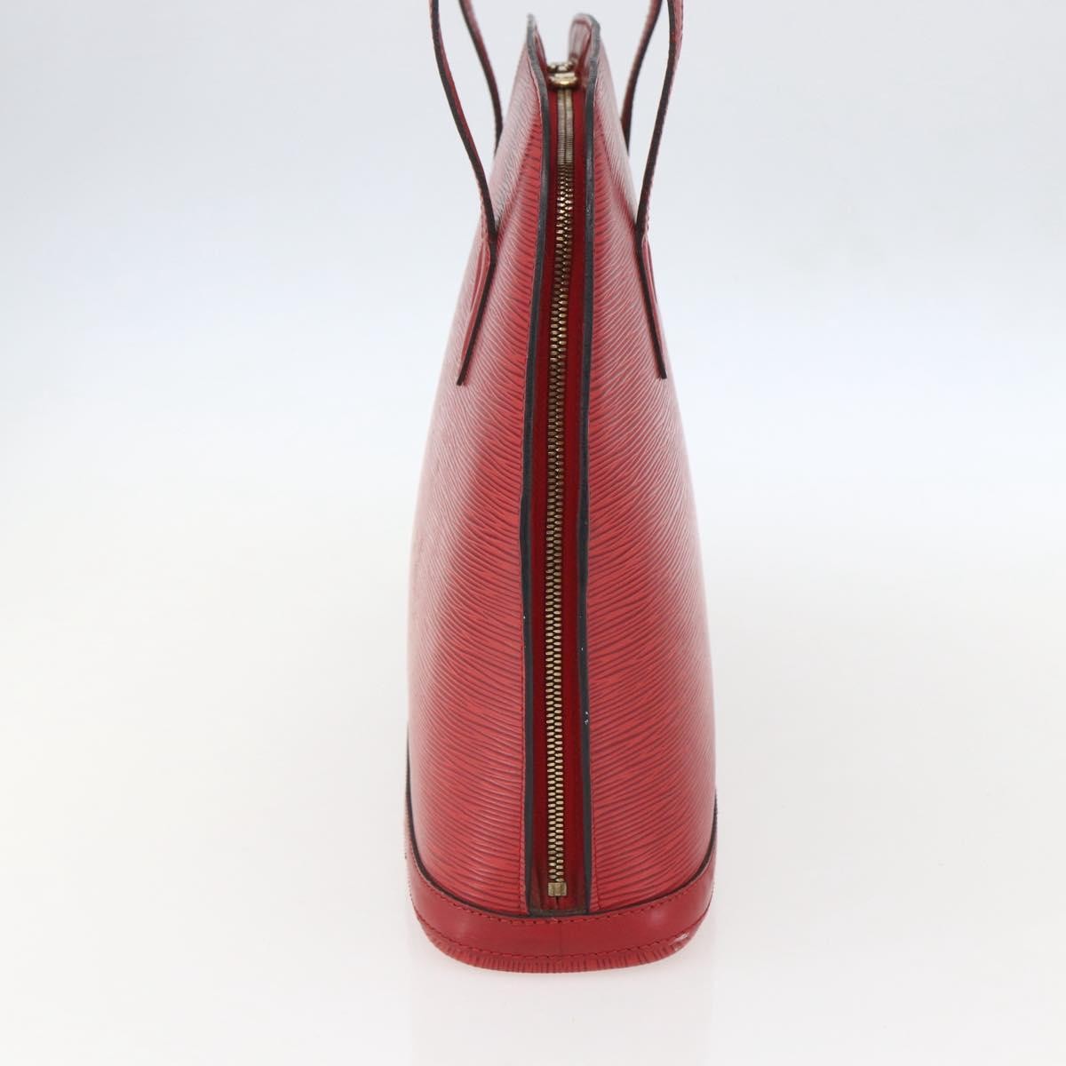 Louis Vuitton Lussac Handbag Epi Leather Red Leather Shoulder Bag Bag (Pre-Owned)
