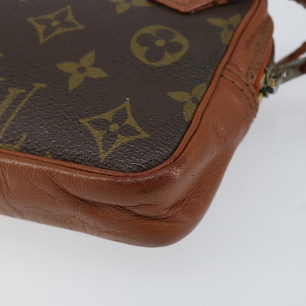 Louis Vuitton Pochette Sports Monogram Canvas Brown Canvas Clutche & Pouche Bag (Pre-Owned)