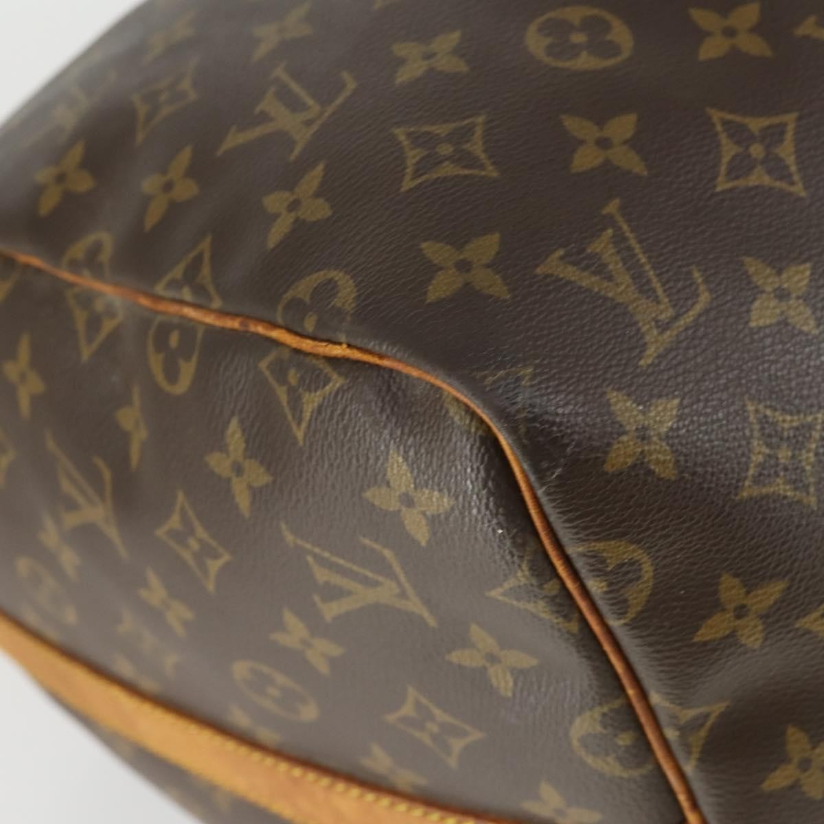 Louis Vuitton Keepall Bag Monogram Canvas Brown Canvas Travel Bag Bag (Pre-Owned)