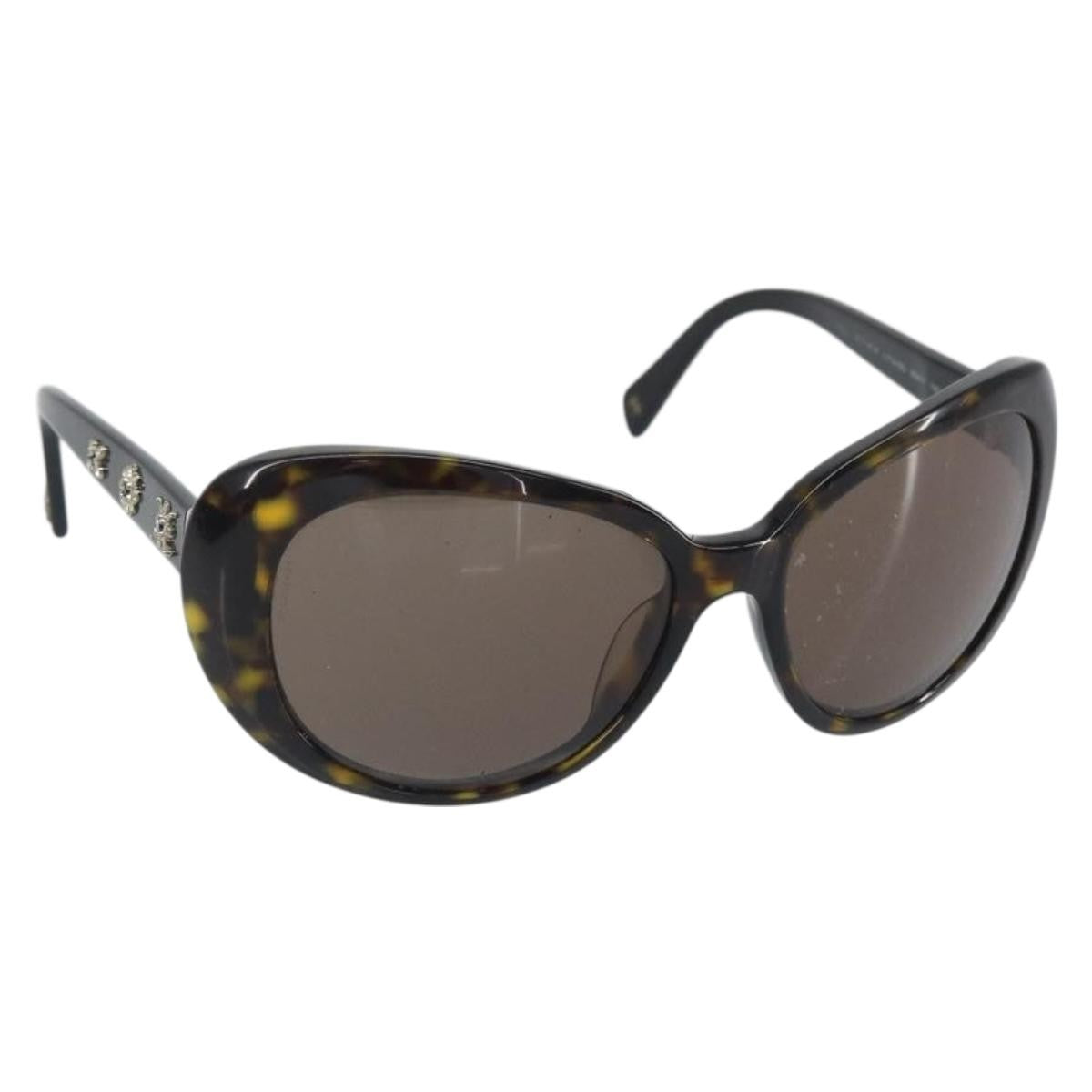 Chanel Logo Cc Sunglasses Plastic Black Plastic Sunglasse Accessory (Pre-Owned)