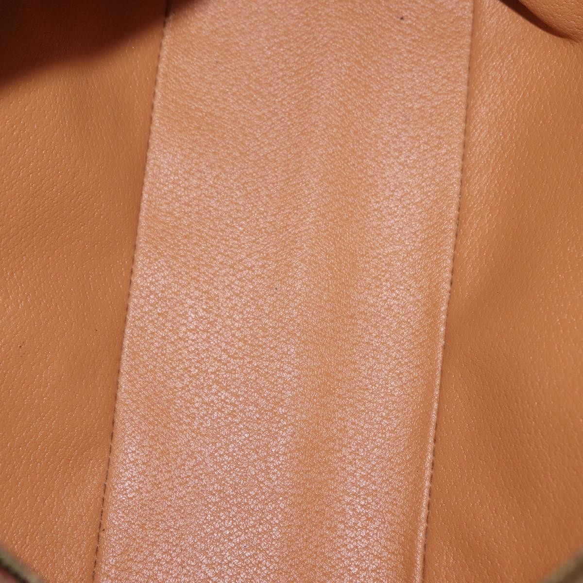 Celine Vintage Macadam Handbag Canvas And Leather Brown Canvas Handbag (Pre-Owned)