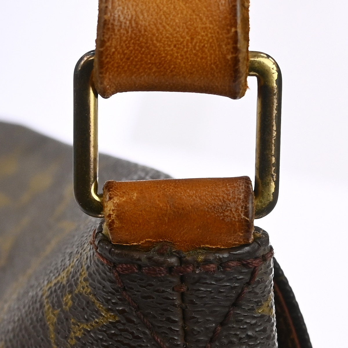 Louis Vuitton Musette Salsa Handbag Monogram Canvas Brown Canvas Shoulder Bag Bag (Pre-Owned)
