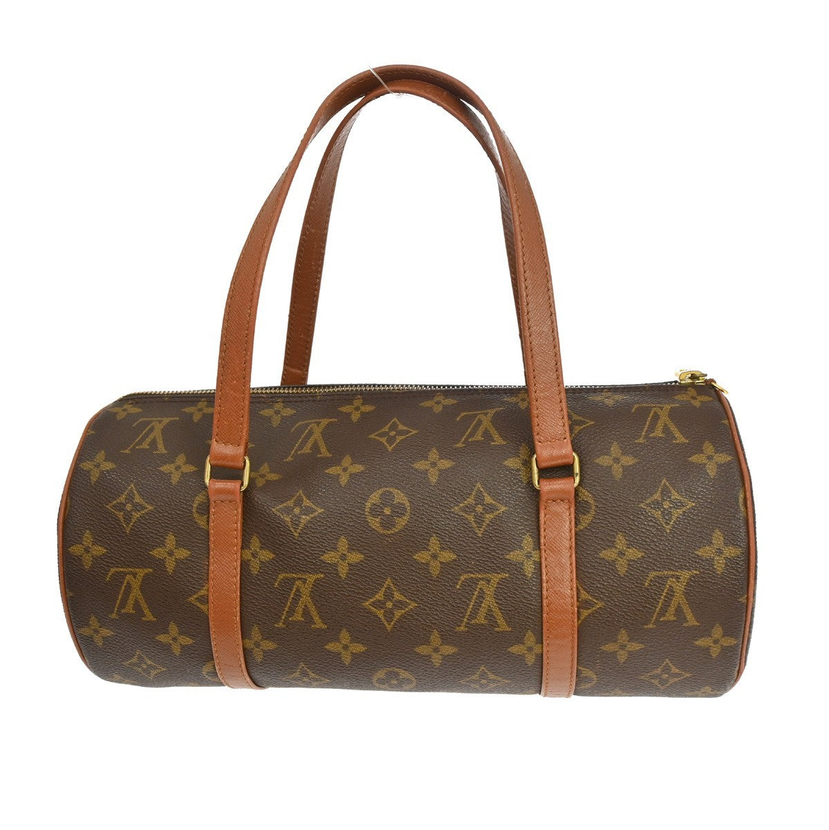 Louis Vuitton Papillon Handbag Monogram Canvas Brown Canvas Handbag (Pre-Owned)