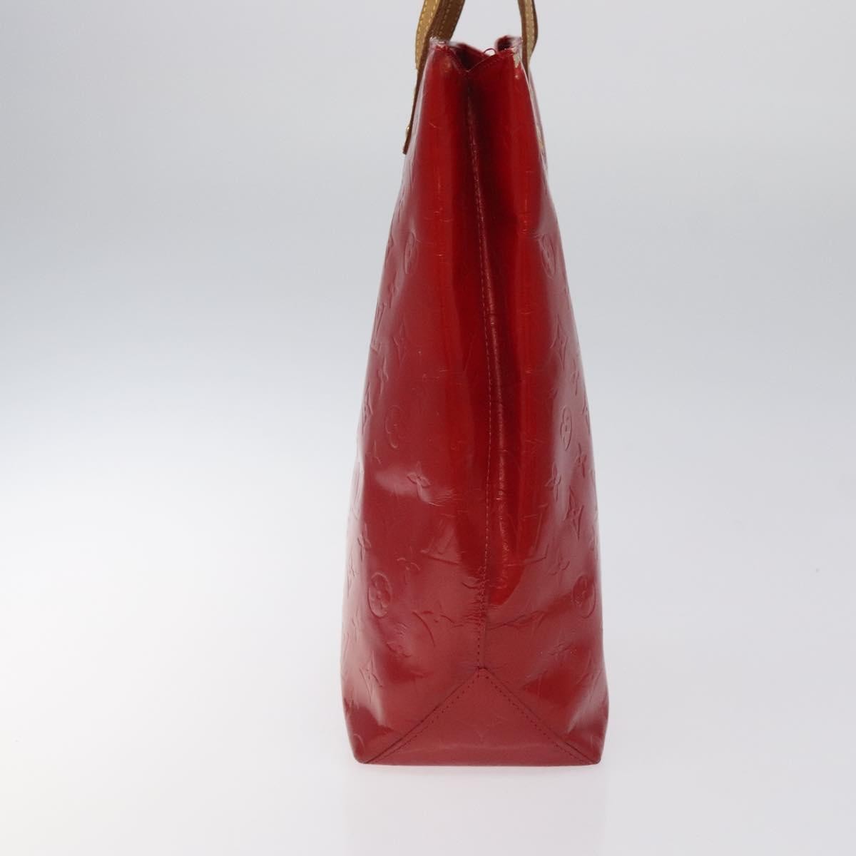 Louis Vuitton Reade Handbag Monogram Vernis Red Patent_Leather Handbag (Pre-Owned)