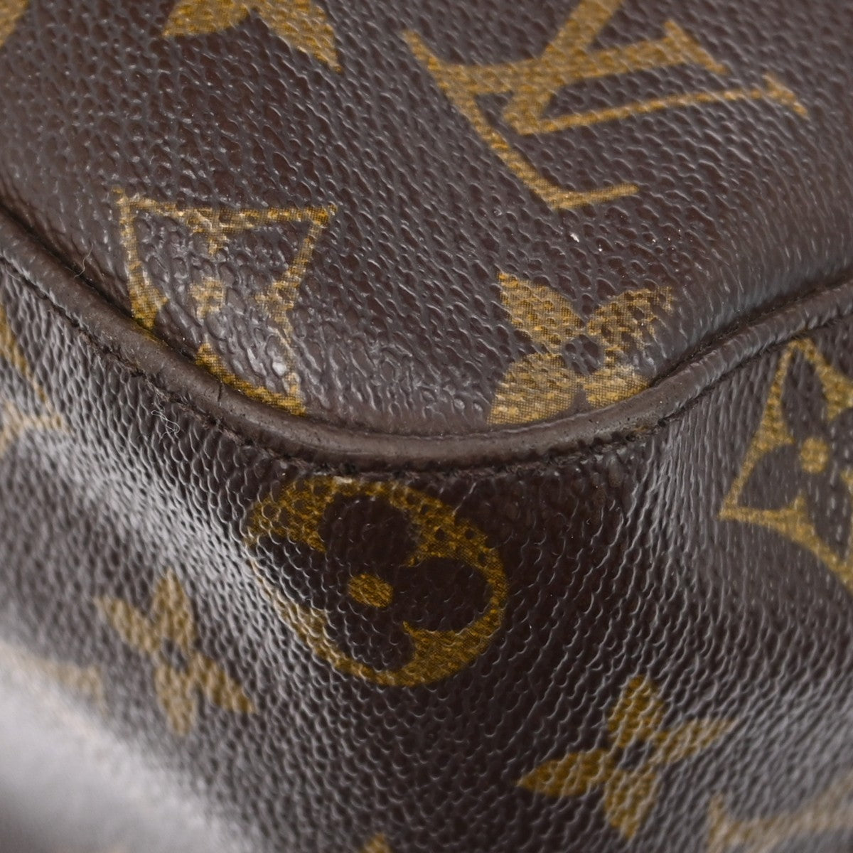 Louis Vuitton Monogram Looping Handbag Monogram Canvas Brown Canvas Shoulder Bag Bag (Pre-Owned)