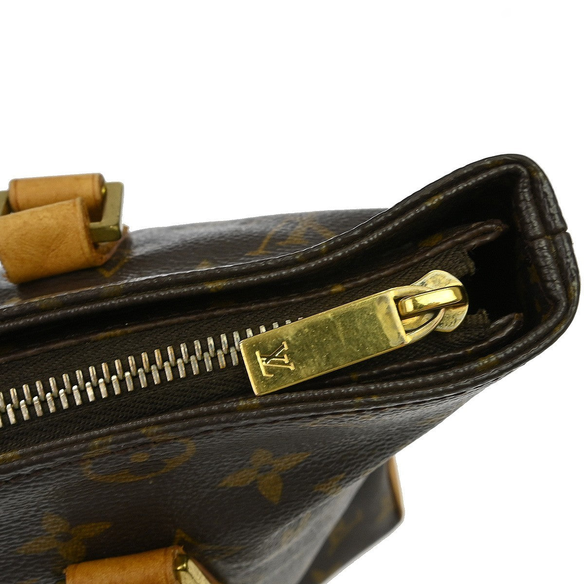 Louis Vuitton Cabas Piano Monogram Canvas Brown Canvas Tote Bag Bag (Pre-Owned)