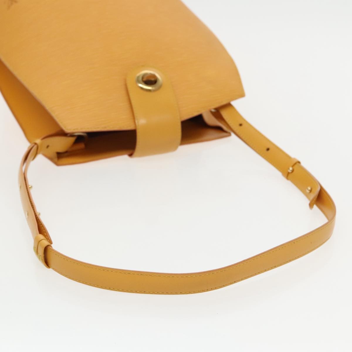 Louis Vuitton Cluny Shoulder Bag Epi Leather Yellow Leather Shoulder Bag Bag (Pre-Owned)