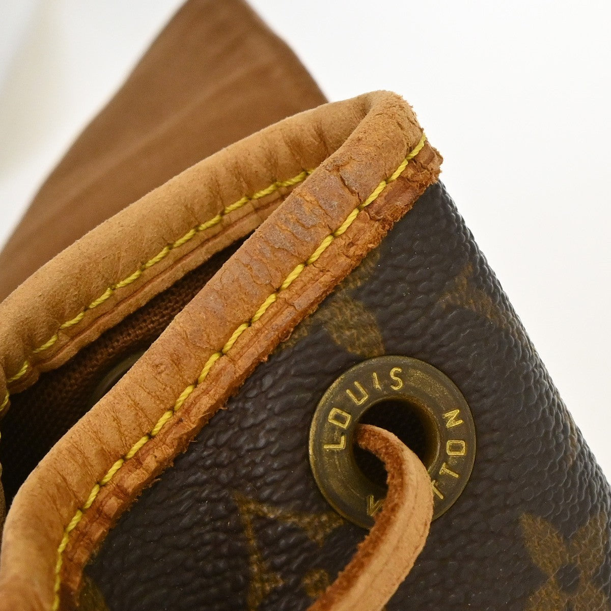 Louis Vuitton Vintage Montsouris Backpack Monogram Canvas Brown Canvas Backpack Bag (Pre-Owned)