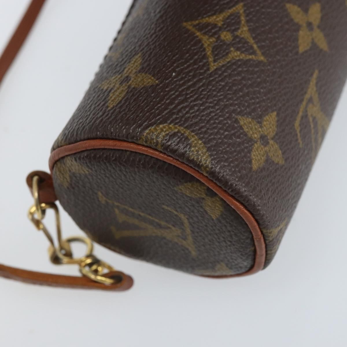 Louis Vuitton Papillon Pochette Monogram Canvas Brown Canvas Clutche & Pouche Bag (Pre-Owned)
