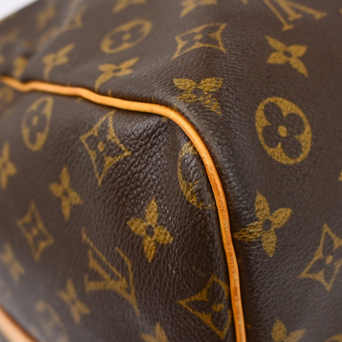 Louis Vuitton Keepall Bandouliere Bag Monogram Canvas Brown Canvas Travel Bag Bag (Pre-Owned)