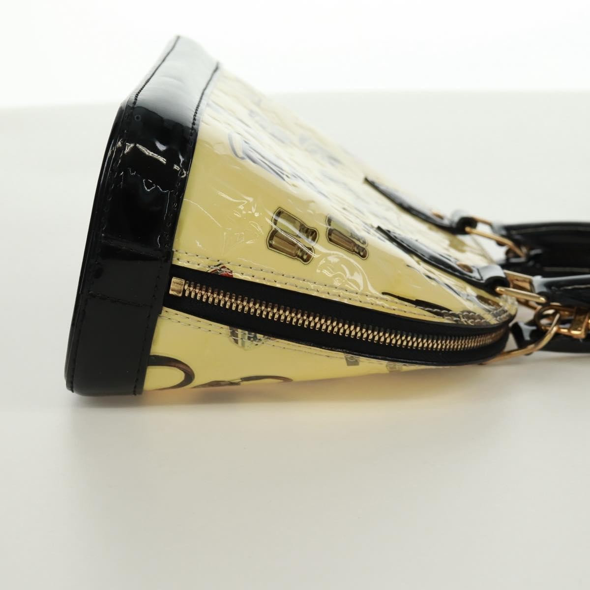Louis Vuitton Alma Handbag Limited Edition Stickers Monogram Vernis Multicolour Patent_Leather Handbag (Pre-Owned)