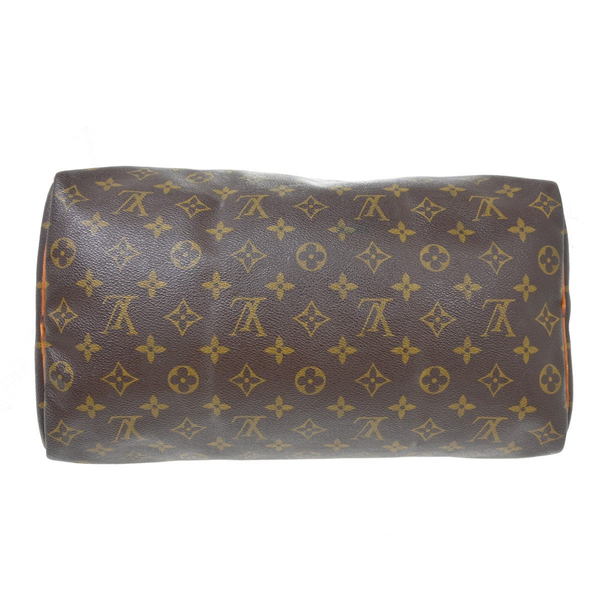 Louis Vuitton Speedy Handbag Monogram Canvas Brown Canvas Handbag (Pre-Owned)