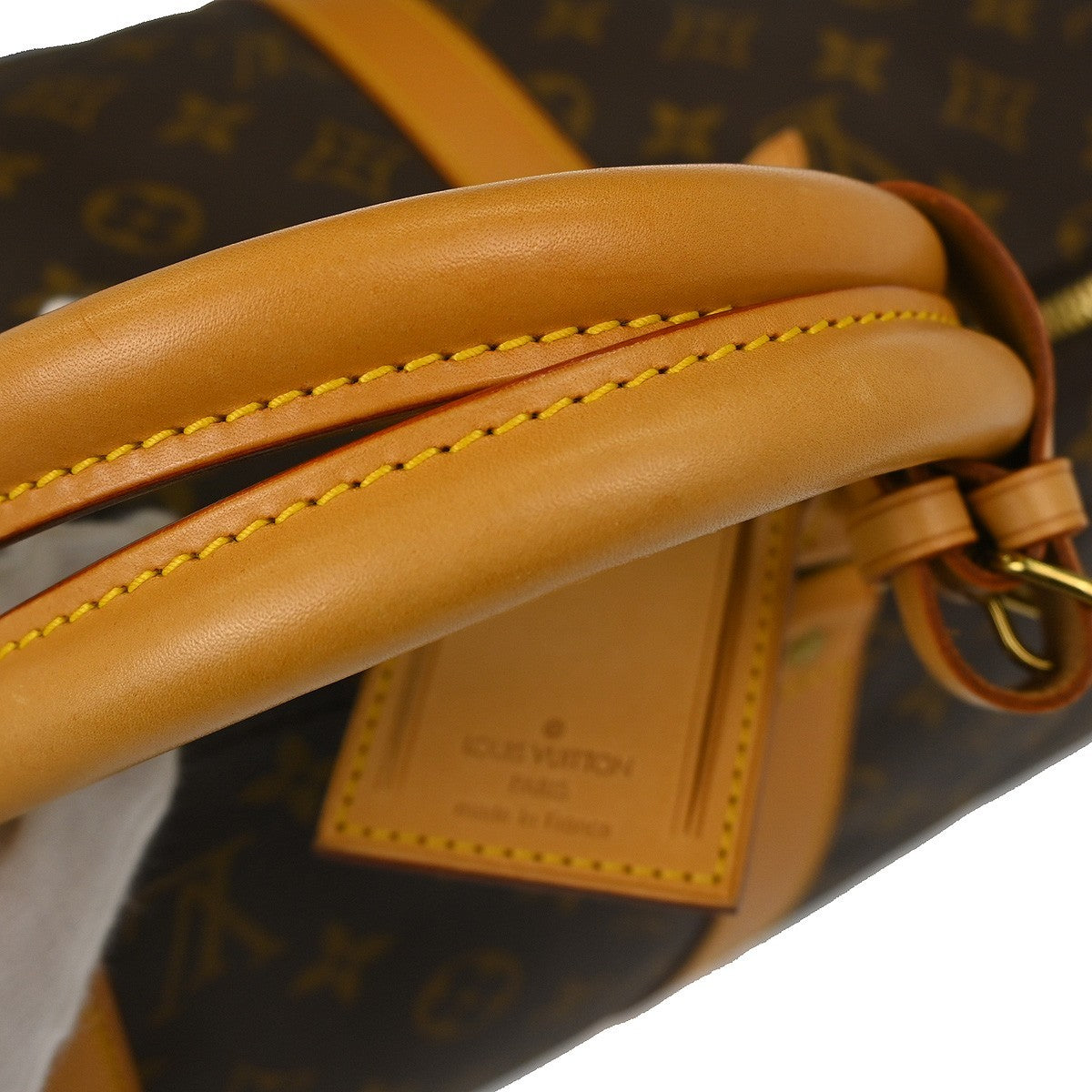 Louis Vuitton Keepall Bag Monogram Canvas Brown Canvas Travel Bag Bag (Pre-Owned)
