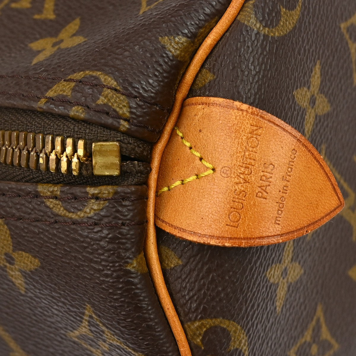 Louis Vuitton Keepall Bag Monogram Canvas Brown Canvas Travel Bag Bag (Pre-Owned)