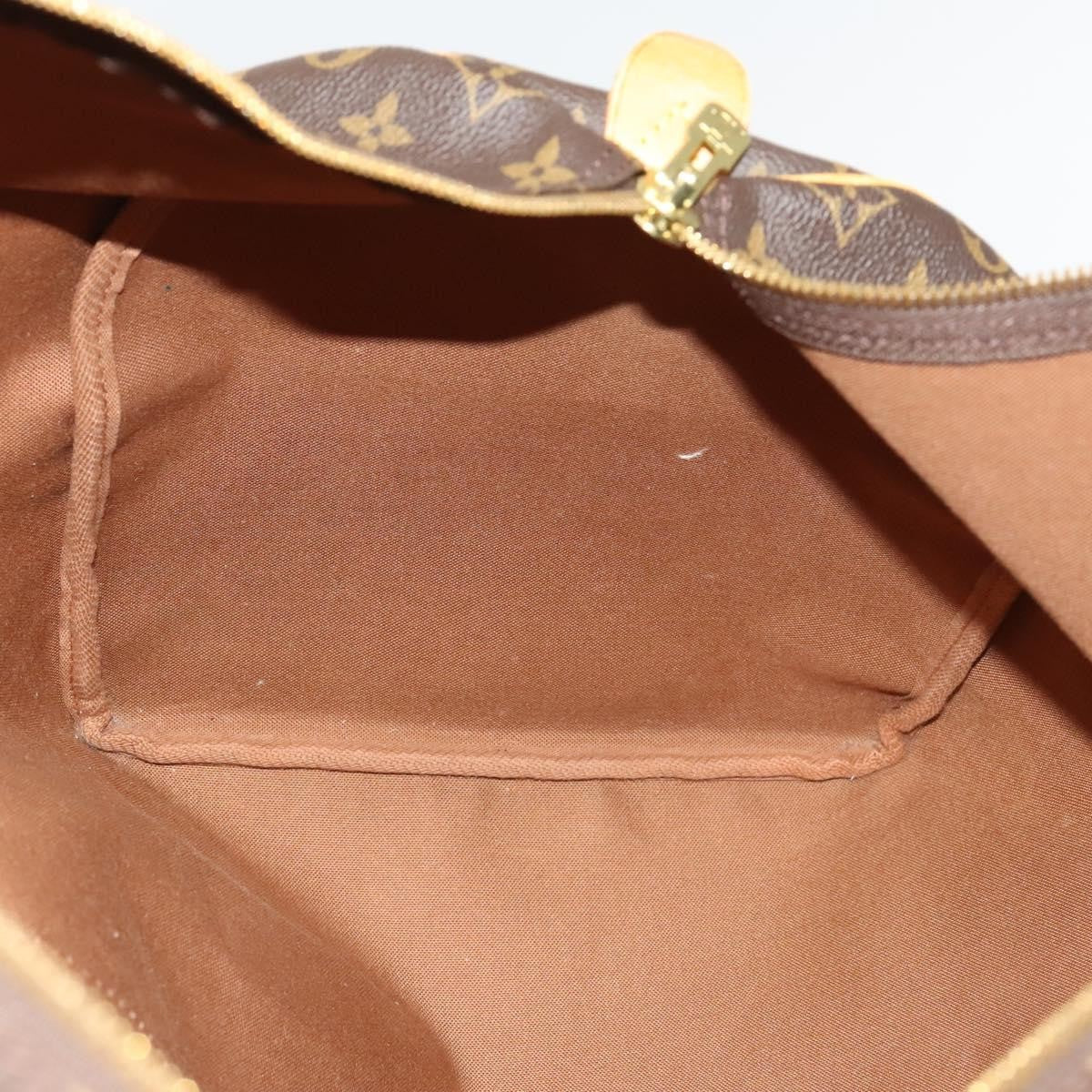 Louis Vuitton Keepall Bag Monogram Canvas Brown Canvas Travel Bag Bag (Pre-Owned)