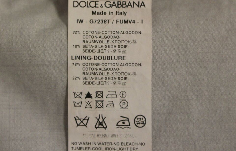 Dolce & Gabbana Chic Beige Single Breasted Dress Men's Vest