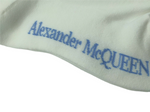 Alexander McQueen Women's White Mid-Calf Skull Sport Socks L