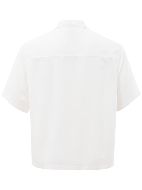 Armani Exchange Elegant White Wool Hooded Men's Cardigan