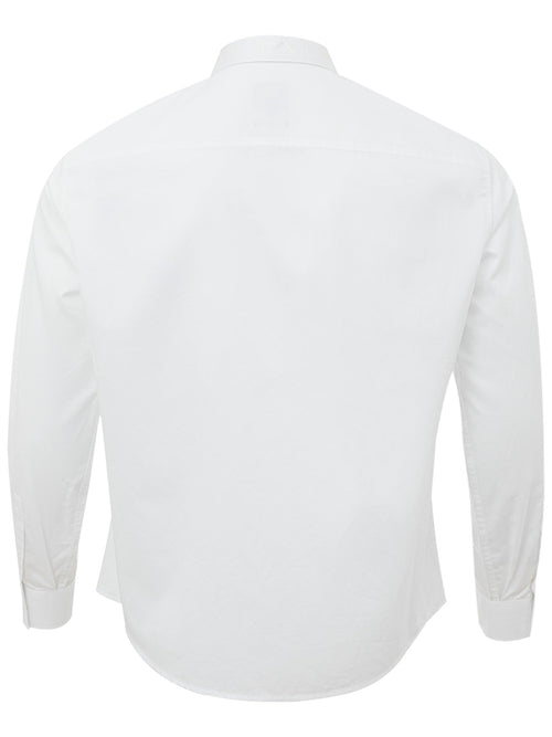 Armani Exchange White Cotton Men's Shirt