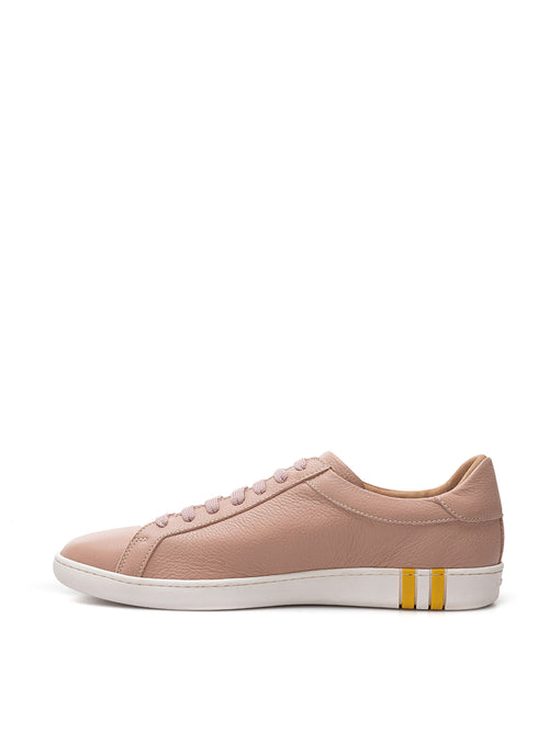 Bally Pink Leather Women's Sneakers