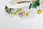 Dolce & Gabbana Sunflower Crystal Luxury Women's Headband