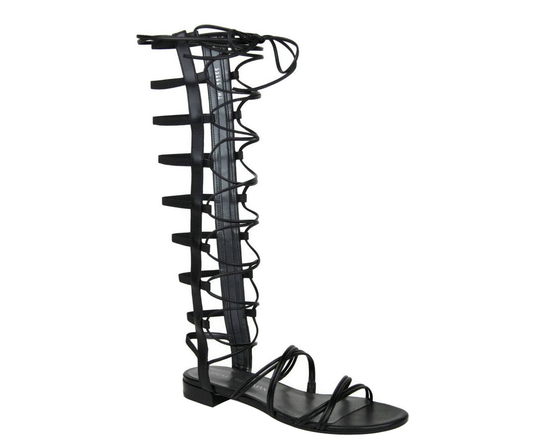 Sparta Leather Gladiator Boots