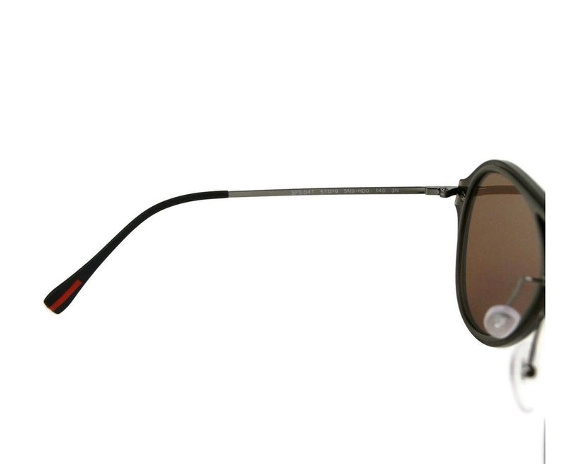 Prada Plastic Frame Military Sunglasses With Metal Legs