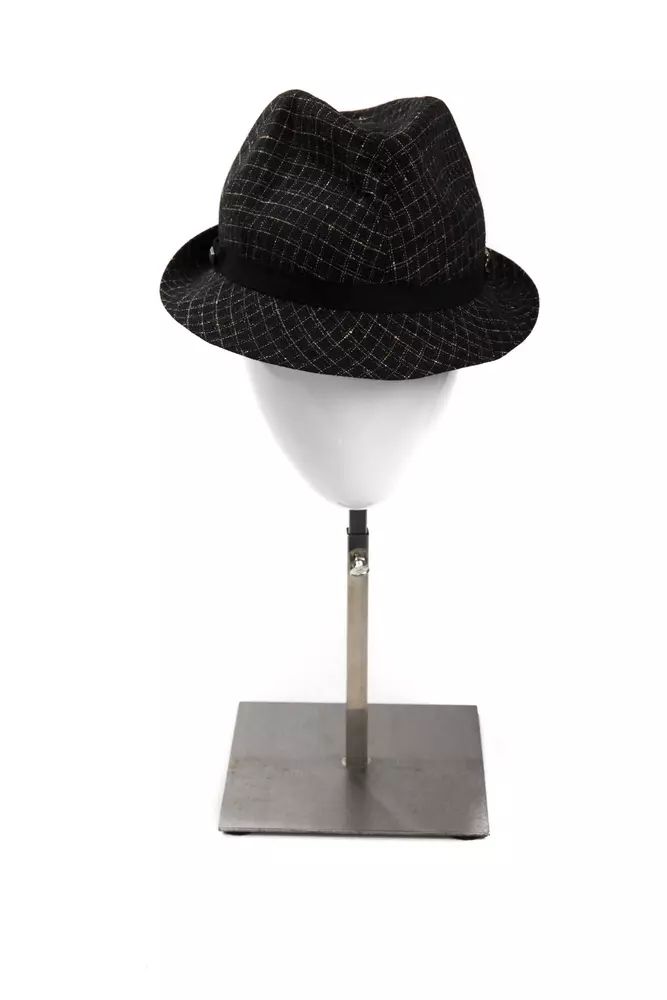 BYBLOS Elegant Black Wool Blend Women's Hat