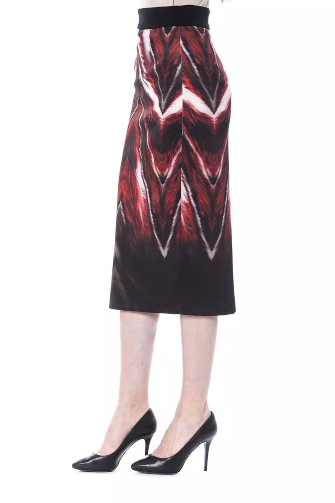 BYBLOS Elegant Multicolor Long Pencil Women's Skirt