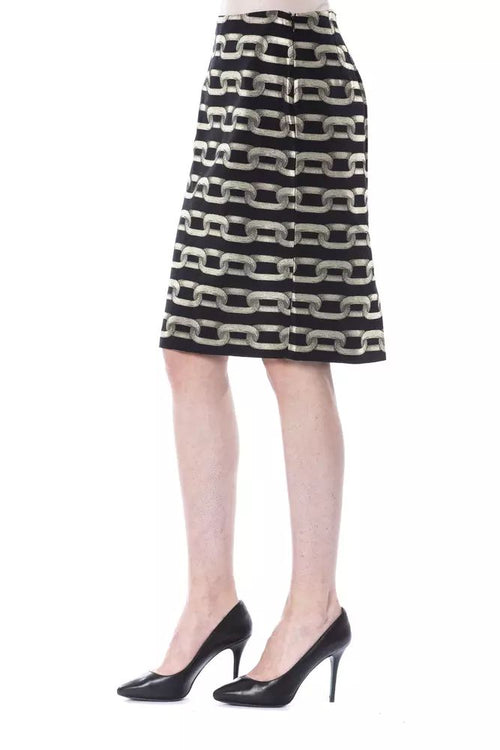 BYBLOS Chic Black Tube Skirt for Sophisticated Women's Style